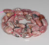 8-9MM Rhodochrosite Gemstone Pebble Nugget Granule Loose Beads 15.5 inch Full Strand (80002555-A61)