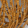 4MM Hickory Brown Picture Jasper Gemstone Round Loose Beads 15 inch Full Strand (80002628-A59)