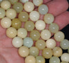 8MM Light Green Opal Gemstone Grade A Round Loose Beads 15.5 inch Full Strand (80002660-A89)