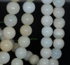 10MM White Green Opal Gemstone Grade A Round Loose Beads 15.5 inch Full Strand (80002662-A87)