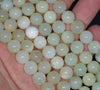 10MM Light Green Opal Gemstone Grade A Round Loose Beads 15.5 inch Full Strand (80002666-A87)