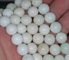 12MM White Green Opal Gemstone Grade AB Round Loose Beads 15.5 inch Full Strand (80002670-A88)