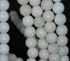 12MM White Green Opal Gemstone Grade AB Round Loose Beads 15.5 inch Full Strand (80002670-A88)