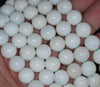 12MM White Green Opal Gemstone Grade AB Round Loose Beads 15.5 inch Full Strand (80002673-A88)