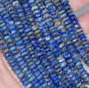 6X3MM Natural Lapis Lazuli Gemstone Grade AB Rondelle Loose Beads 7.5 inch Half Strand (80002678 H-A91)