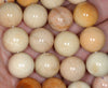 14MM Orange Peach Lace Jasper Gemstone Grade AA Round Loose Beads 7.5 inch Half Strand (80002690 H-A90)