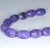 14X10MM Charoite Jasper Gemstone Grade A Barrel Drum Loose Beads 7 inch Half Strand (80002709-A92)