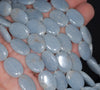 16x12MM Blue Jasper Gemstone Oval Loose Beads 15.5 inch Full Strand (80002750-A167)