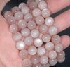 8MM Orange Moonstone Gemstone Grade AAA Round Loose Beads 7 inch Half Strand (80002769-A159)