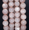 10MM Orange Moonstone Gemstone Grade AAA Round Loose Beads 7 inch Half Strand (80002772-A159)