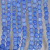 6MM Indigo Blue Agate Gemstone Faceted Round Loose Beads 14.5 inch Full Strand (80002851-A51)