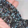 6MM Black Blue Fire Agate Gemstone Faceted Round Loose Beads 14.5 inch Full Strand (80002856-A51)