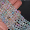 6MM Party Mix Agate Gemstone Faceted Round Loose Beads 14.5 inch Full Strand (80002858-A51)