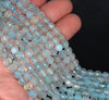 6MM Light Blue Agate Gemstone Faceted Round Loose Beads 14.5 inch Full Strand (80002874-A53)