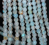 6MM Light Blue Agate Gemstone Faceted Round Loose Beads 14.5 inch Full Strand (80002874-A53)