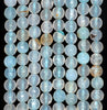 6MM Light Blue Agate Gemstone Faceted Round Loose Beads 14.5 inch Full Strand (80002874-A53)