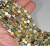 6MM Lime Geen Fire Agate Gemstone Faceted Round Loose Beads 14.5 inch Full Strand (80002906-A52)