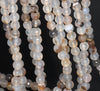 6MM Milky Brown Agate Gemstone Faceted Round Loose Beads 14.5 inch Full Strand (80002933-A52)