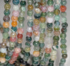 6MM Indian Agate Gemstone Faceted Round Loose Beads 14.5 inch Full Strand (80002943-A50)