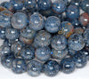 12MM Blue Pietersite Gemstone Grade AA Round Loose Beads 8 inch Half Strand (80003175-A82)