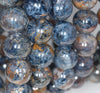 12MM Blue Pietersite Gemstone Grade A Round Loose Beads 8 inch Half Strand (80003176-A82)