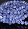 8MM Light Charoite Jasper Gemstone Grade A Round Loose Beads 7 inch Half Strand (80003188-A58)