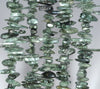 10-20MM Seraphinite Gemstone Stick Pebble Chip Loose Beads 15.5 inch (80003251-A3)