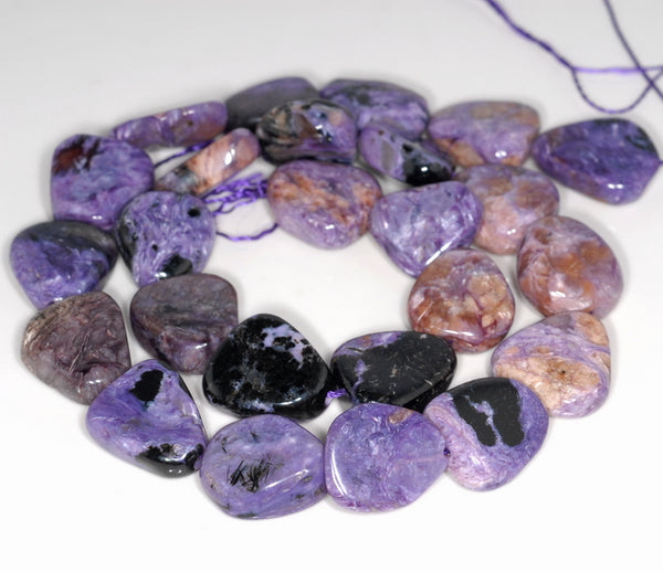 22X16MM Chaorite Gemstone Faceted Nugget Loose Beads 7.5 inch Half Strand (80003284-B90)