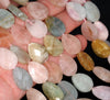 18X13MM Morganite Gemstone Faceted Teardrop Loose Beads 7.5 inch Half Strand (80003298-B92)