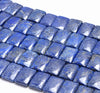 18X13MM Natural Lapis Lazuli Gemstone Grade A Double Drill Bracelet Loose Beads 7.5 inch Half Strand (80003358-B86)