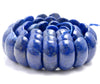 23X11MM Natural Lapis Lazuli Gemstone Grade A Double Drill Bracelet Loose Beads 7.5 inch Half Strand (80003360-B86)