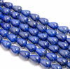 14X10MM Natural Lapis Lazuli Gemstone Grade A Teardrop Loose Beads 7.5 inch Half Strand (80003362-B86)