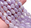 19X12-15X10MM Smooth Lavender Amethyst Gemstone Grade AA Pebble Loose Beads 15.5 inch Full Strand (80003364-B87)