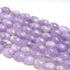 18X12-11X10MM Smooth Lavender Amethyst Gemstone Grade AA Pebble Loose Beads 15.5 inch Full Strand (80003365-B87)