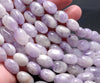 18X14-15X11MM Smooth Lavender Amethyst Gemstone Grade AB Pebble Loose Beads 15.5 inch Full Strand (80003366-B87)