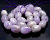 18X14-15X11MM Smooth Lavender Amethyst Gemstone Grade AB Pebble Loose Beads 15.5 inch Full Strand (80003366-B87)