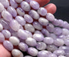 23X15-17X12MM Smooth Lavender Amethyst Gemstone Grade AB Pebble Loose Beads 15.5 inch Full Strand (80003370-B87)