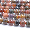 13-14MM Natural Yellow Orange Agate Gemstone Grade AAA Round Loose Beads 7.5 inch Half Strand (80003432-A84)