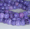 12X10MM Purple Charoite Jasper Gemstone Barrel Drum Loose Beads (80003436 H-A85)