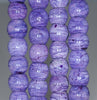 12X10MM Purple Charoite Jasper Gemstone Barrel Drum Loose Beads (80003437 H-A85)