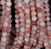 6MM Pink Opal Gemstone Grade A Round Loose Beads 7.5 inch Half Strand (80003457-A77)