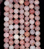 6MM Pink Opal Gemstone Grade A Round Loose Beads 7.5 inch Half Strand (80003457-A77)