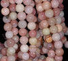 10MM Pink Opal Gemstone Grade A Round Loose Beads 7.5 inch Half Strand (80003462-A77)