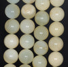 14MM Light Green Opal Gemstone Grade A Round Loose Beads 15.5 inch Full Strand (80003493-A86)