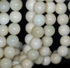 14MM Milky White Green Opal Gemstone Grade AB Round Loose Beads 15.5 inch Full Strand (80003494-A86)