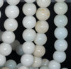 14MM White Green Opal Gemstone Grade AB Round Loose Beads 7.5 inch Half Strand (80003497 H-A86)