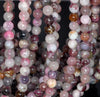 6-7MM Tourmaline Gemstone Round Loose Beads 15.5 inch Full Strand (80003501-A157)