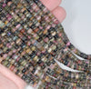 6X4-5X1MM Tourmaline Gemstone Rondelle Heishi Loose Beads 7.5 inch Half Strand (80003507 H-A157)