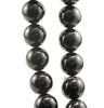 13MM Black Tourmaline Gemstone Round Loose Beads 15.5 inch Full Strand (80003511-A160)