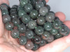 11MM Rare Dark Green Phantom Quartz Gemstone Grade AAA Round Loose Beads 7.5 inch Half Strand (80003535-A163)